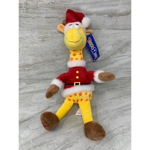 NWT 2022 Macy’s Toys R Us Santa Christmas Geoffrey Giraffe Plush 14” Great Gift